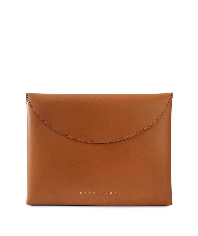 Nappa Dori Leather Wrap Sleeve 13"