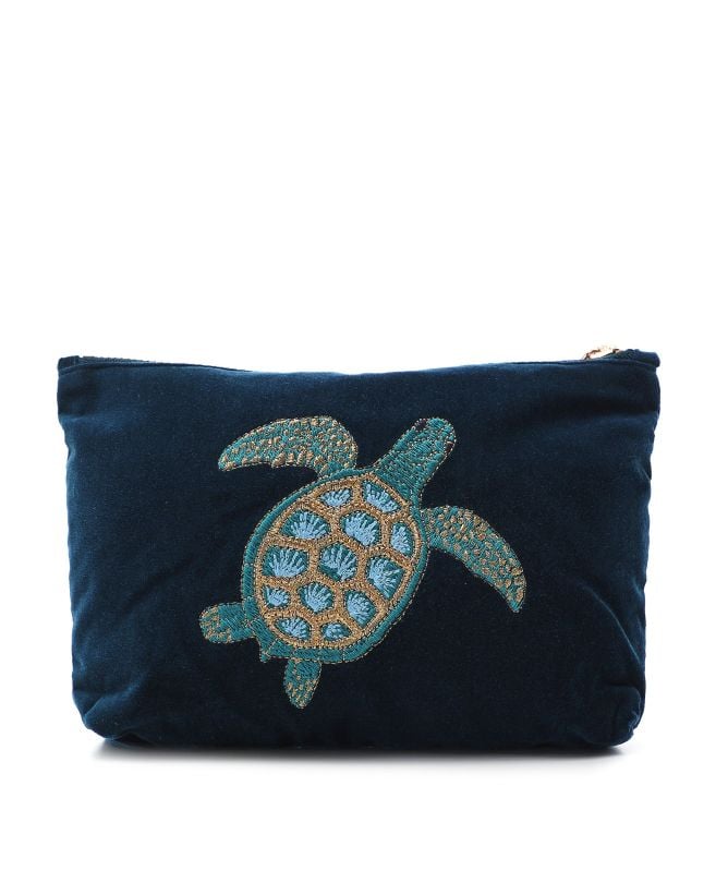 Elizabeth Scarlett Turtle Conservation Mini Pouch
