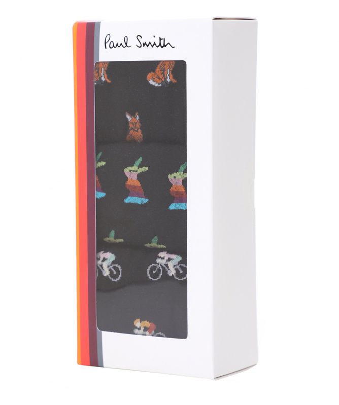 Paul Smith Jacquard Socks Three Pack