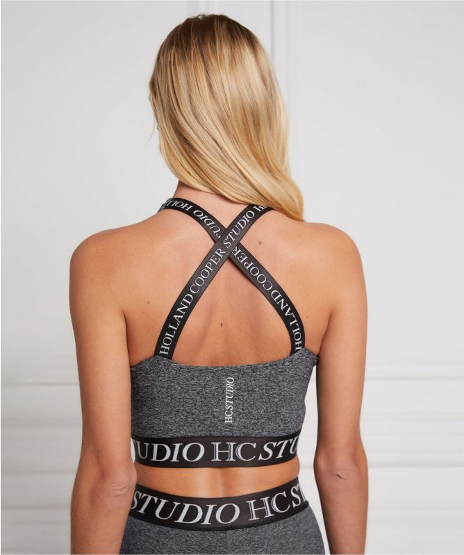 Holland Cooper Studio Cross Over Crop Top