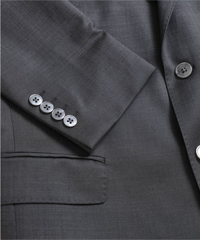 J. Blades Virgin Wool Three Piece Pin Dot Suit