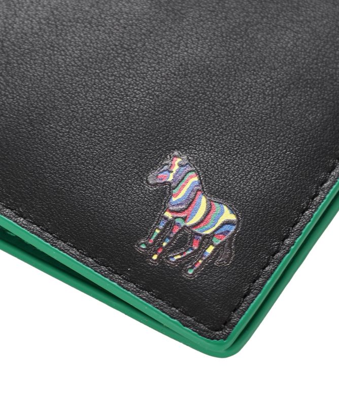 Paul Smith Leather Billfold Zebra Wallet