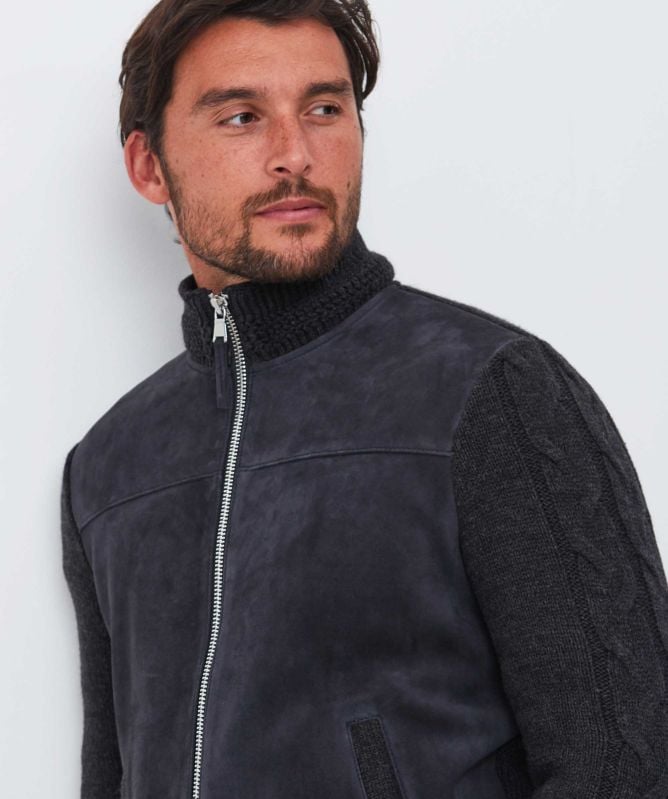 Jack Leathers Thames Knit Jacket