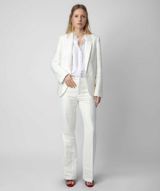 Zadig and Voltaire Vow Linen Blazer