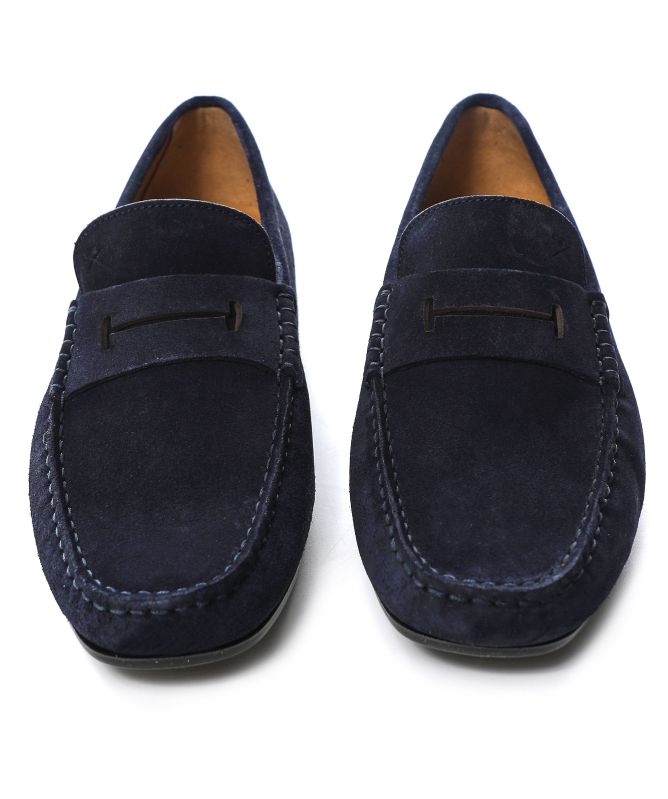 Hackett Suede Driver Loafers