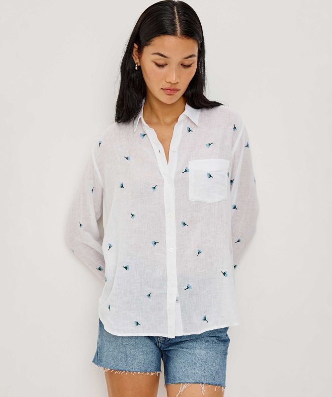 Rails Charli Embroidered Shirt