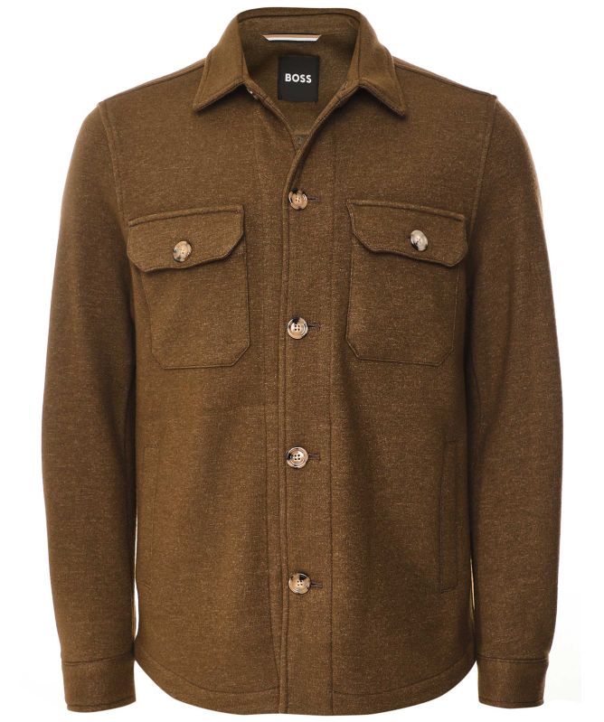 BOSS Virgin Wool C-Carper Overshirt
