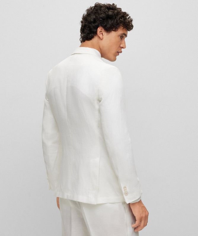 BOSS Linen H-Hutson-Peak-232 Blazer