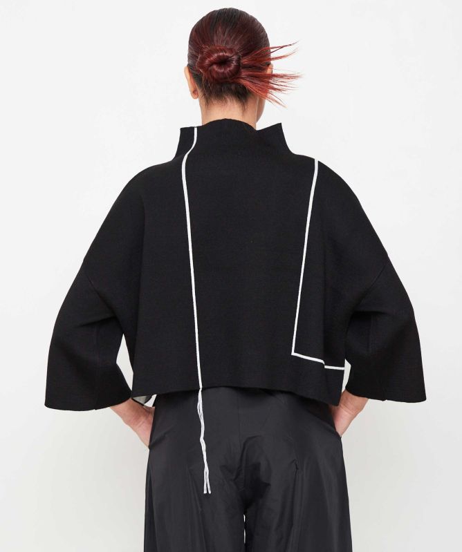 Bize Contrast Trim Jumper