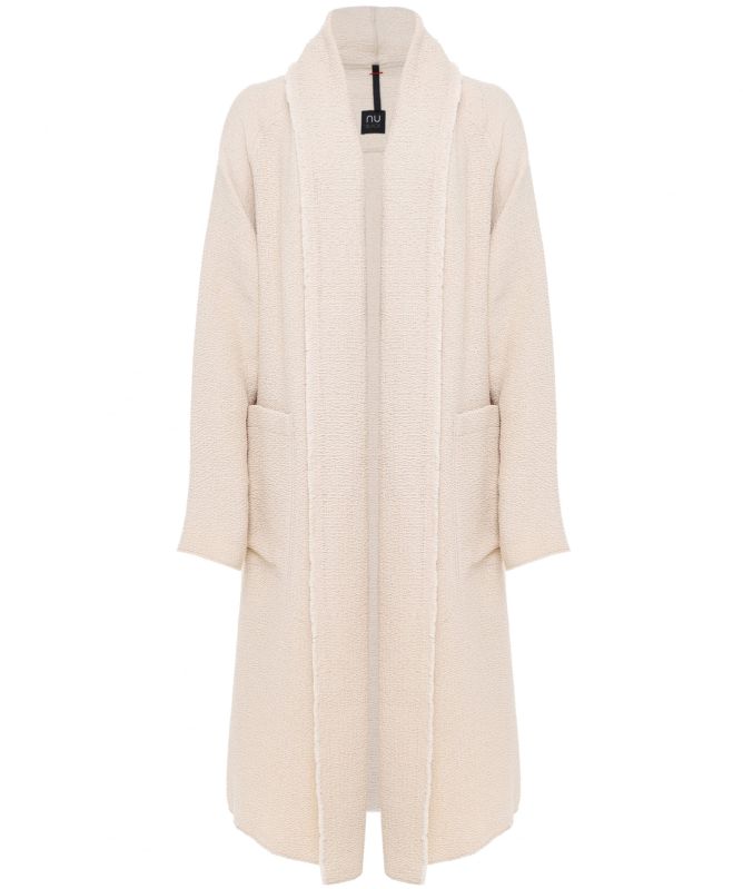 NU London Cotton Textured Coat