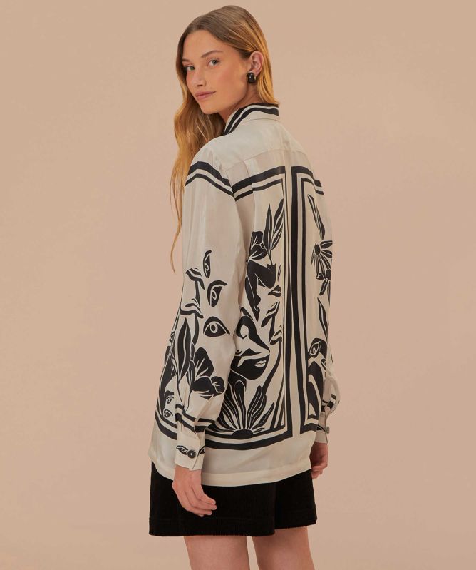 FARM Rio Surreal Garden Shirt