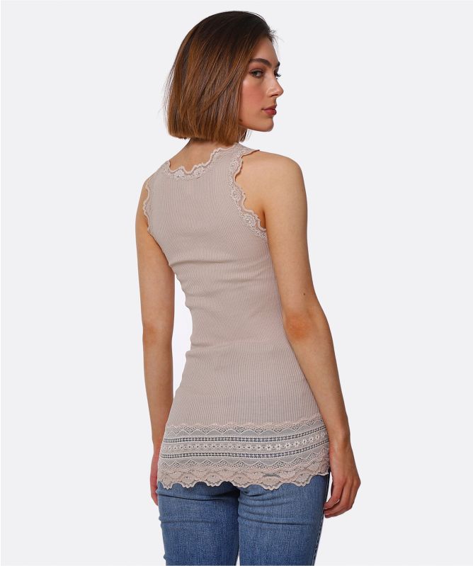 Rosemunde Benita Silk Lace Vest
