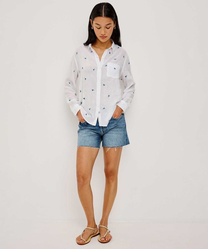 Rails Charli Embroidered Shirt
