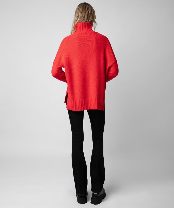 Zadig and Voltaire Alma Rock N Roll Merino Wool Jumper