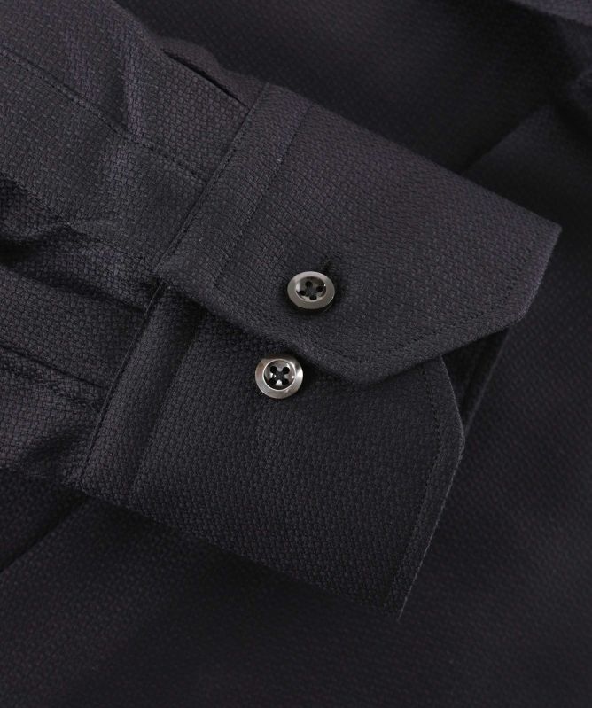 Stenstroms Fitted Body Texture Twill Shirt