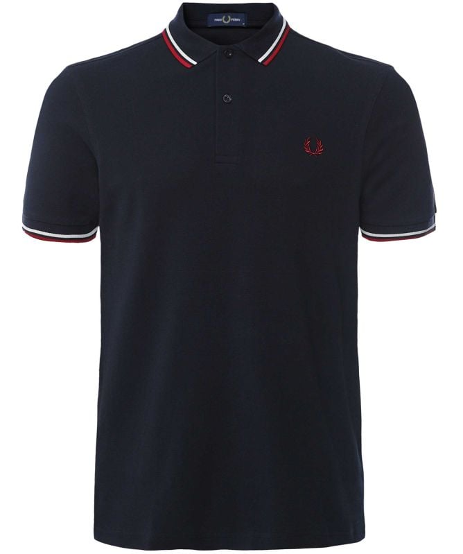 Fred Perry Navy M3600 T55 Polo Shirt