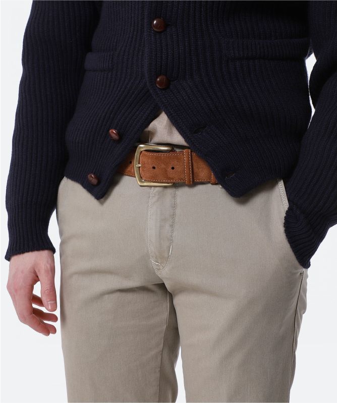 J. Blades Suede Belt 3.5cm