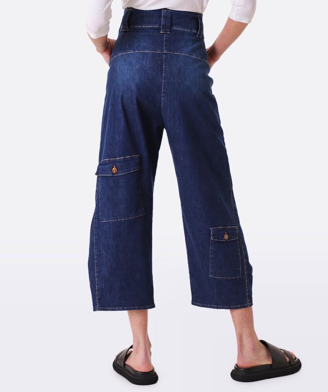 Lurdes Bergada Wide-Leg Denim Pants