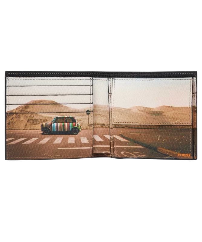 Paul Smith Leather Desert Mini Coin Wallet