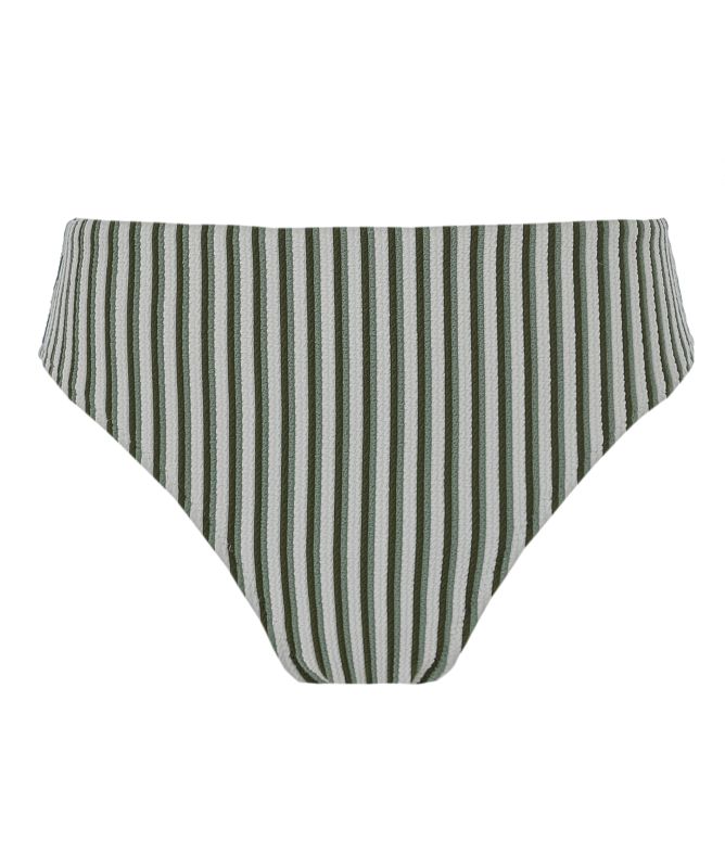 Chelsea Peers Crinkle Stripe Bikini Bottoms