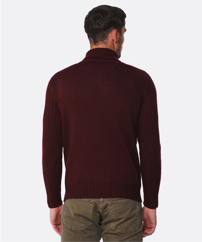 Gran Sasso Virgin Wool Roll Neck Sweater