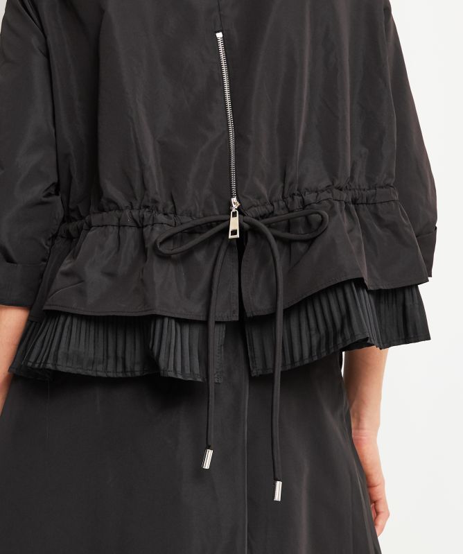Bize Pleated Zip Back Jacket
