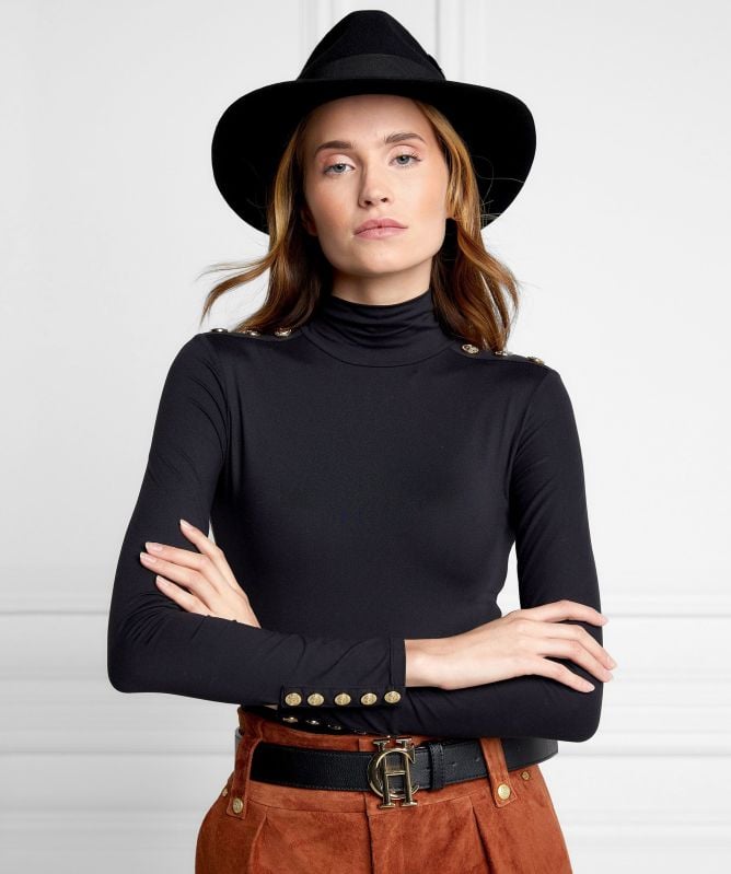 Holland Cooper Wool Feather Trilby Hat