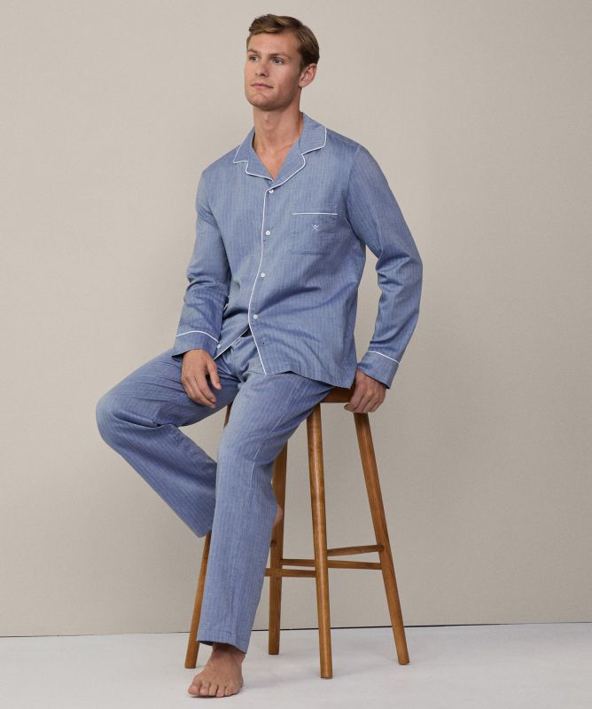 Hackett Herringbone Pyjamas