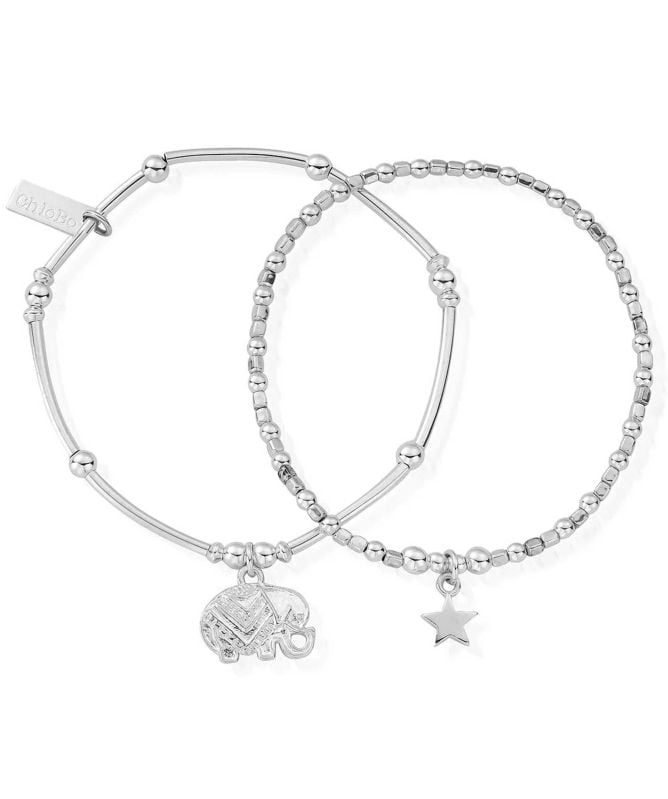 ChloBo Lucky Set of 2 Bracelets