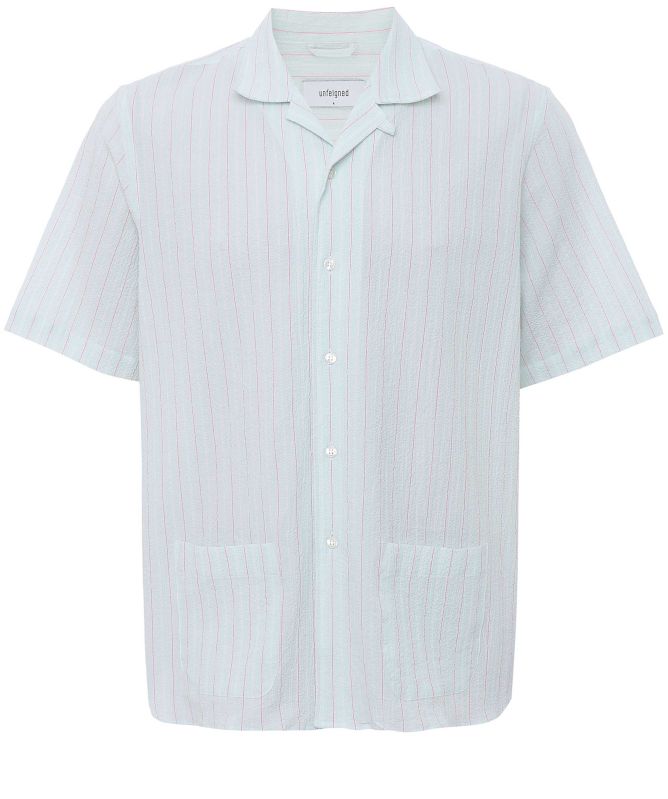 unfeigned Short Sleeve Striped Shirt