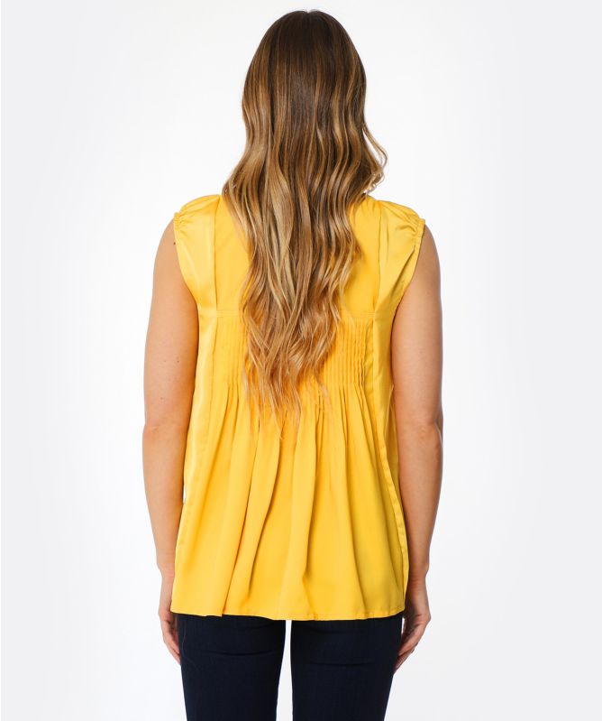High Plea Pleated Shirt