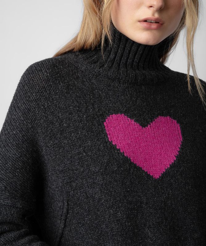 Zadig and Voltaire Alma Heart Jumper