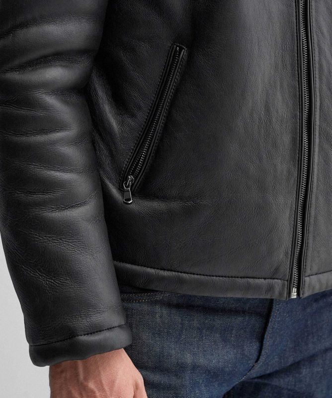 Oliver Sweeney Follakilla Double Faced Shearling Jacket