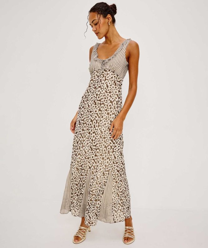 Rails Dahlia Gingham Maxi Dress