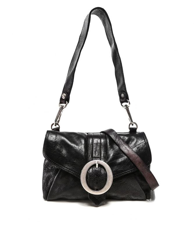 Campomaggi Leather Buckle Shoulder Bag