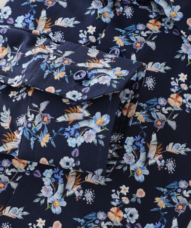 Eton Slim Fit Floral Shirt