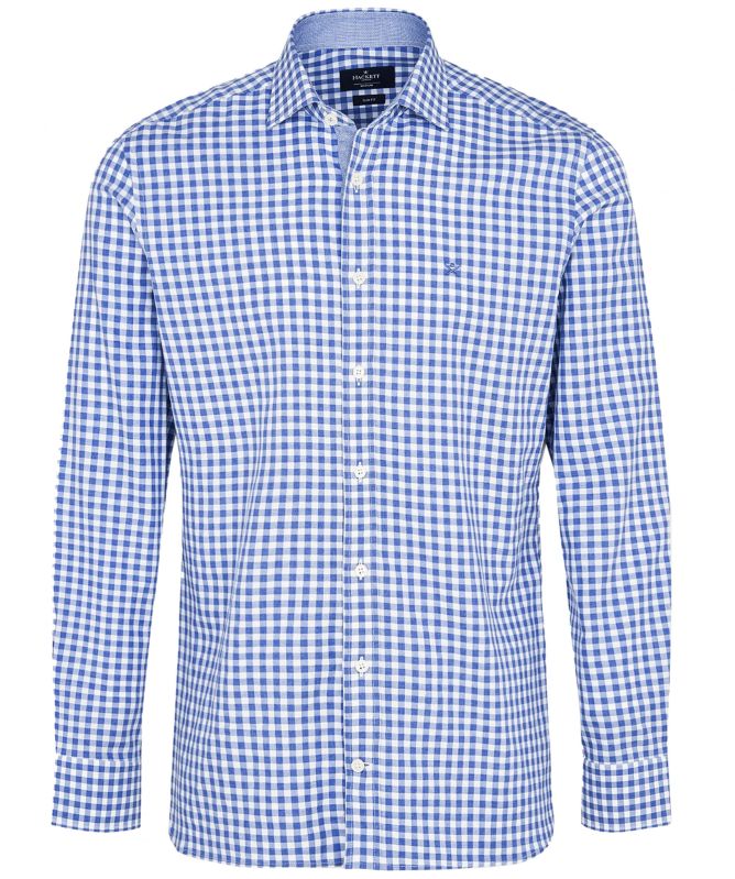 Hackett Slim Fit Flannel Gingham Shirt
