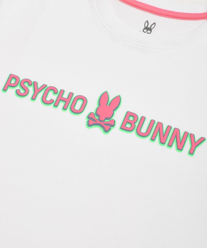 Psycho Bunny Crew Neck Greenwich T Shirt