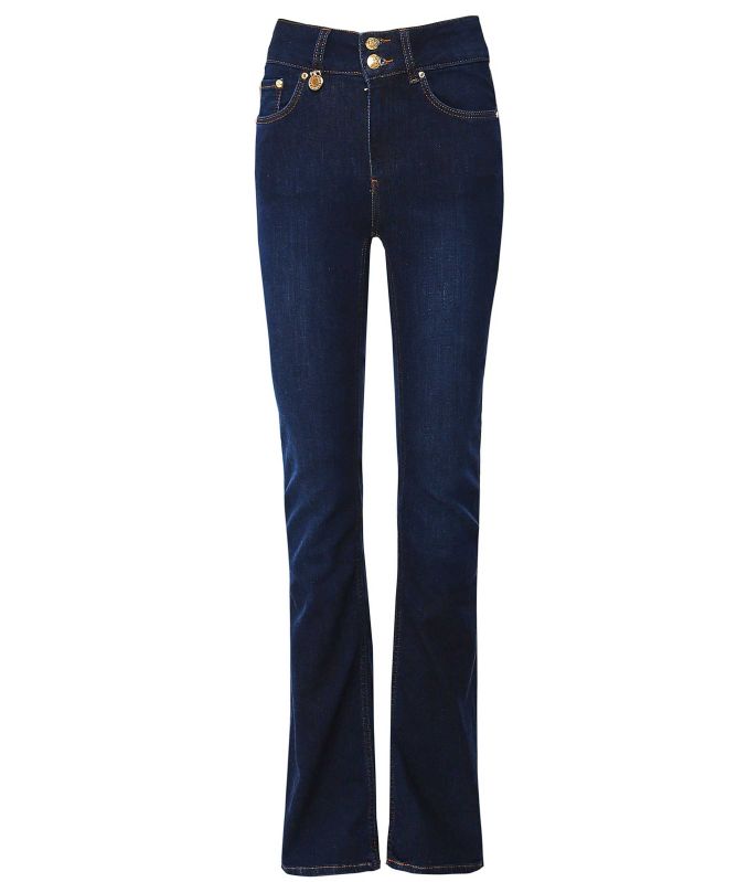 Holland Cooper High Rise Flared Jeans