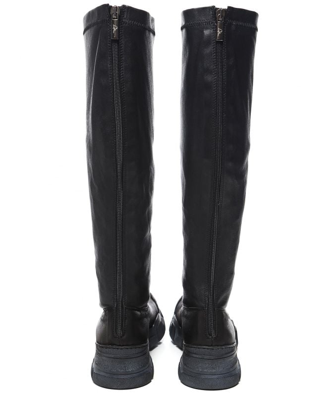 Lofina Long Leather Boots