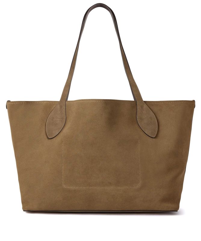 Mulberry Suede Tree Tote