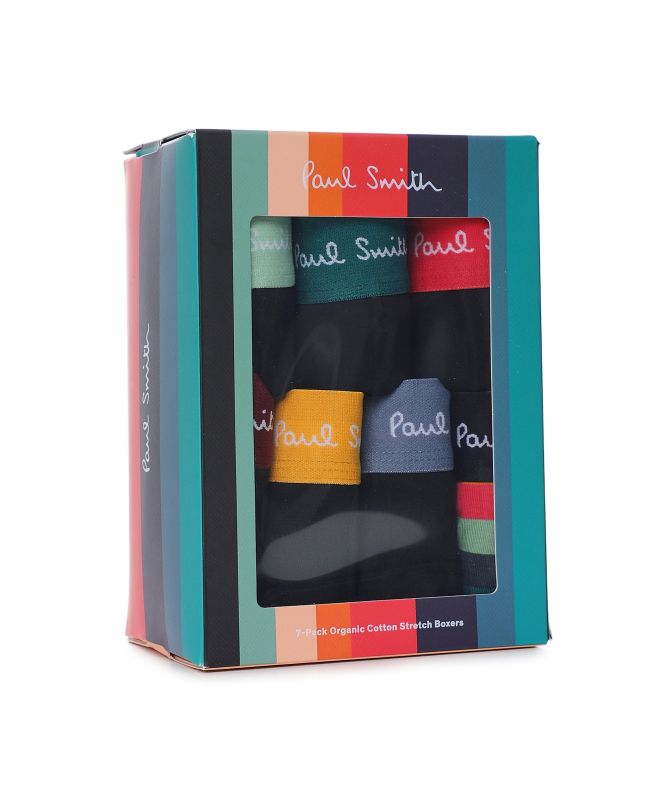 Paul Smith Artist Stripe Mix Boxer Briefs 7 Pack
