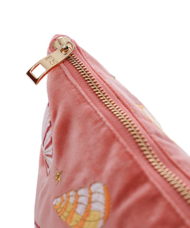 Elizabeth Scarlett Seashell Coral Everyday Pouch