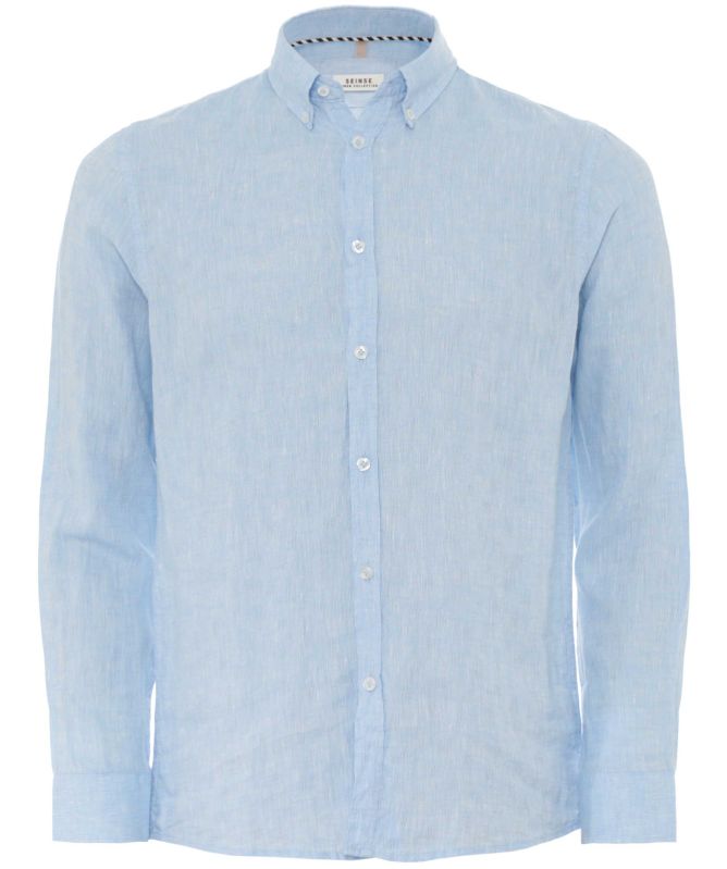 Seinse Button-Down Linen Shirt