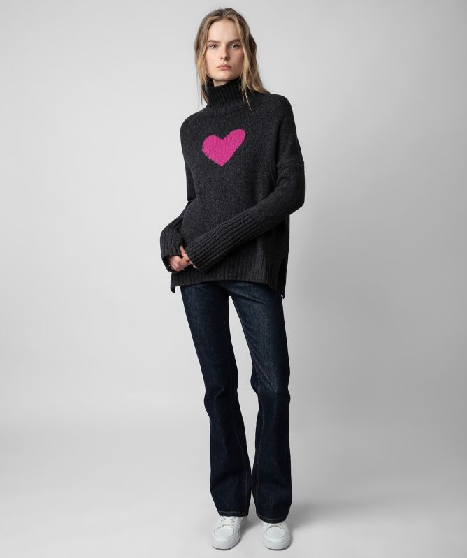 Zadig and Voltaire Alma Heart Jumper