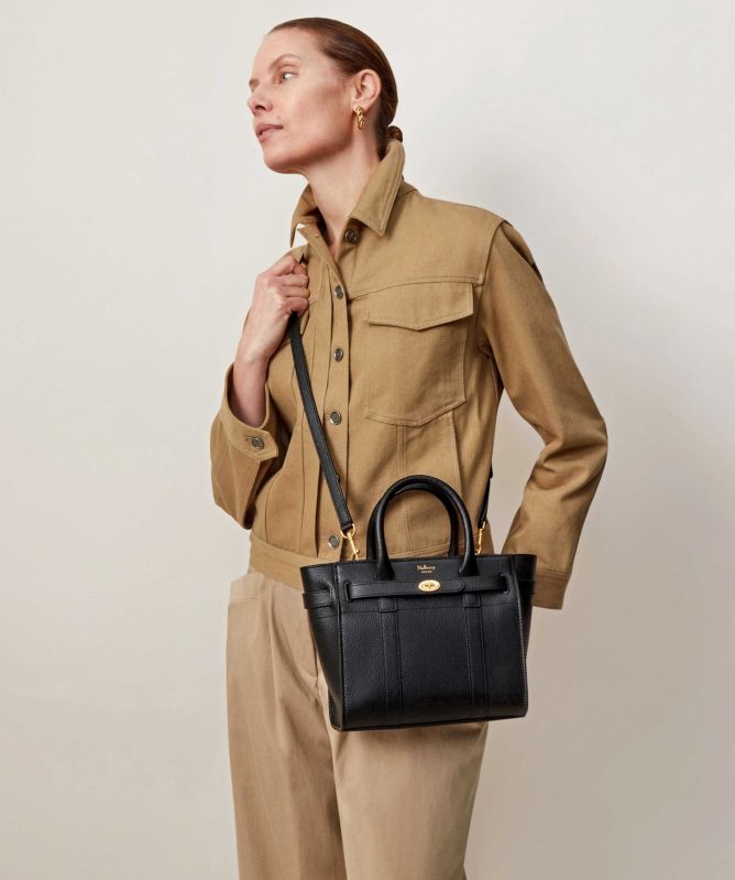 Mulberry Mini Zipped Bayswater Bag