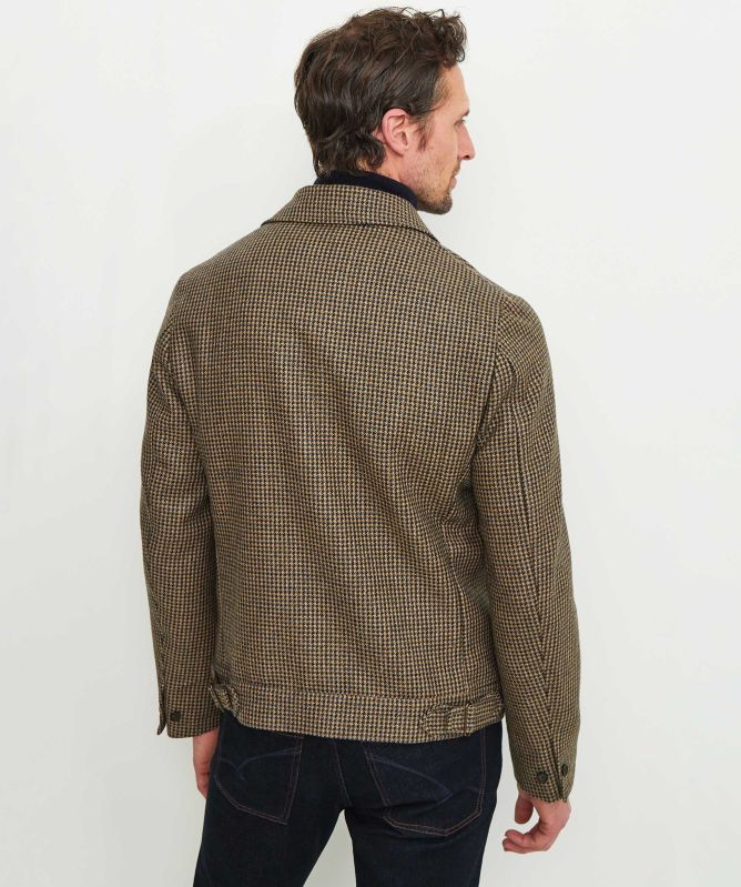J. Blades Virgin Wool Houndstooth Jacket