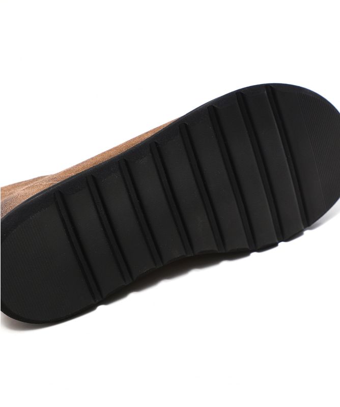 Lofina Flat Suede Open Toe Shoes