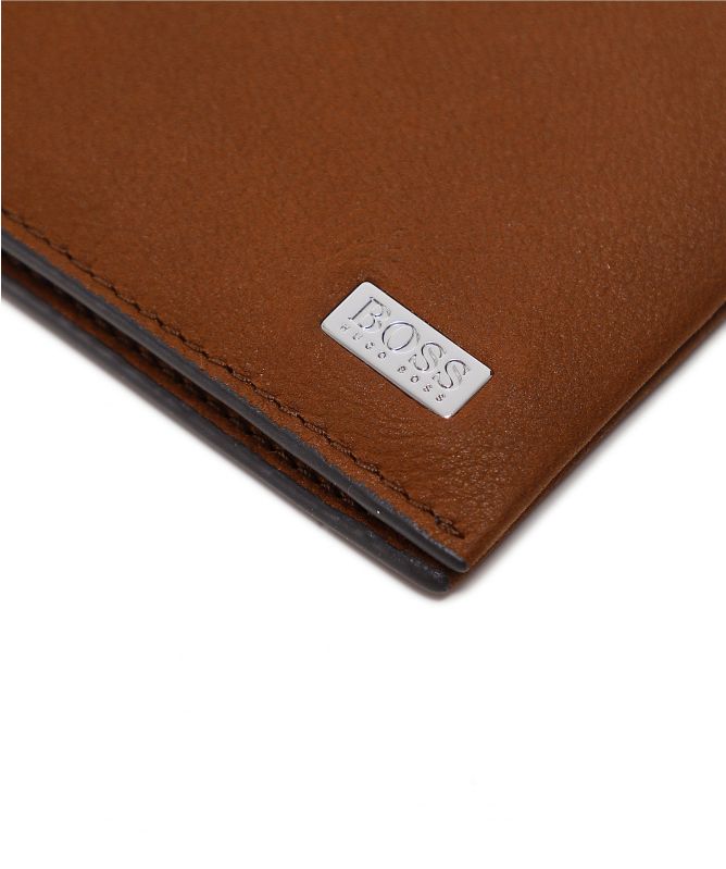 BOSS Leather Crosstown C_8 cc Wallet