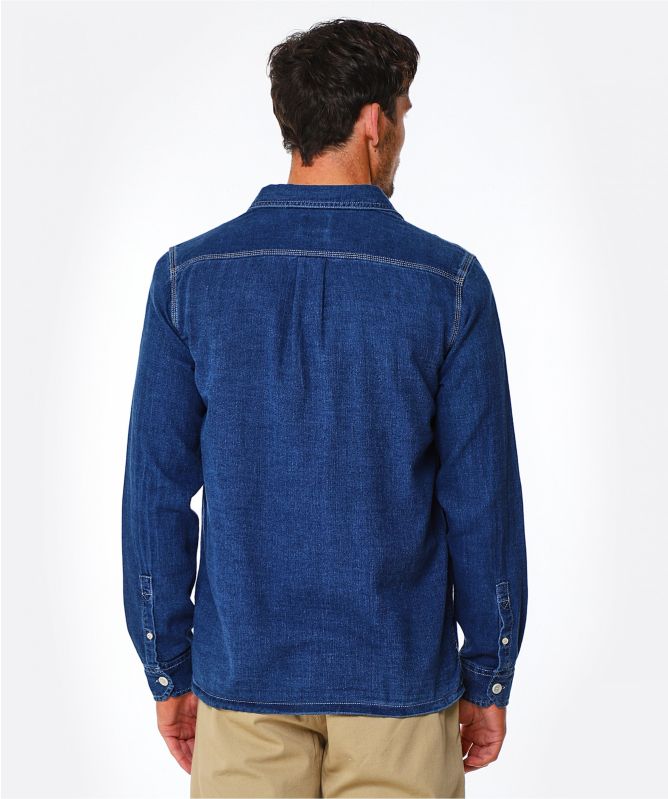 Paul Smith Casual Fit Denim Pocket Shirt